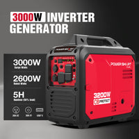 3000W Inverter Gas Generator w/ CO Alert DB5032