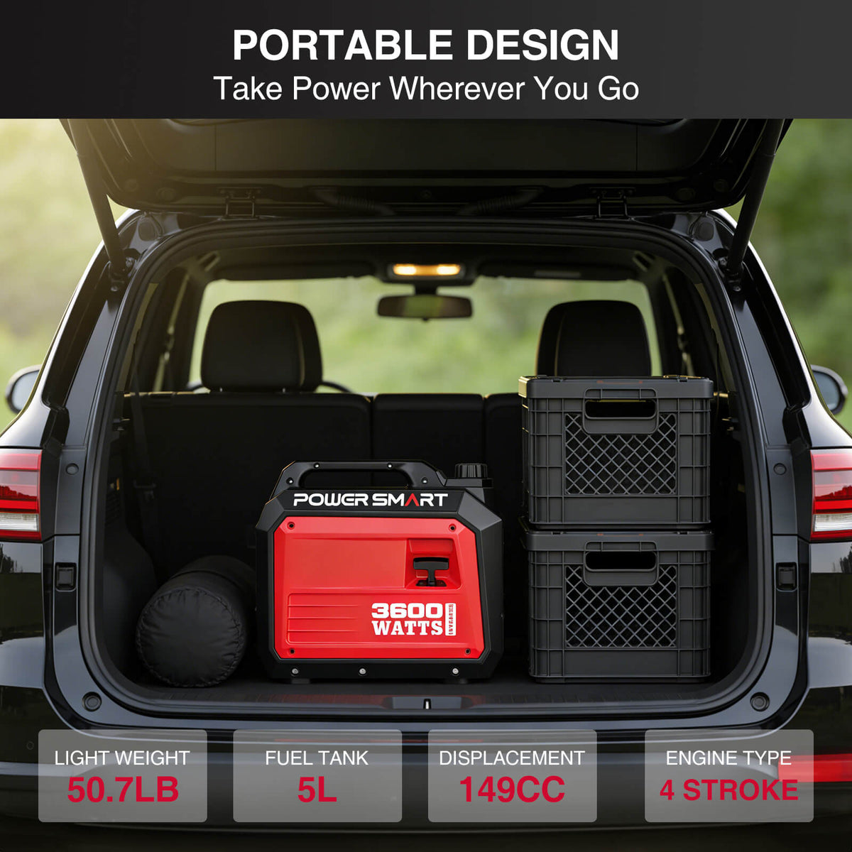 3600W Inverter Gas Generator DB5035 Series