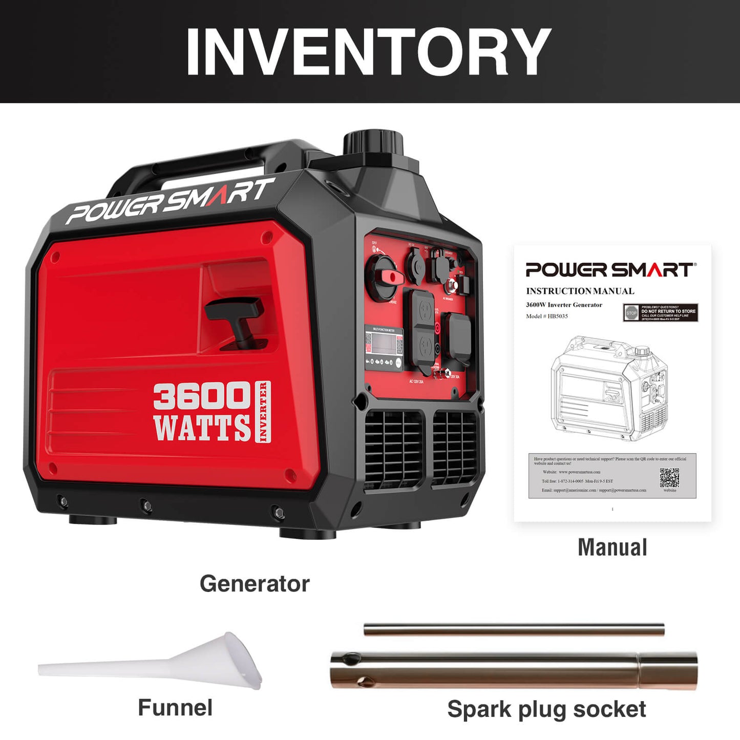 3600W Inverter Gas Generator DB5035 Series