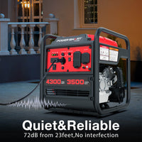 4300W Open Frame Gas Inverter Generator DB5041