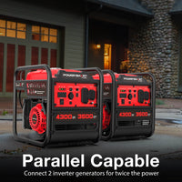 4300W Open Frame Gas Inverter Generator DB5041