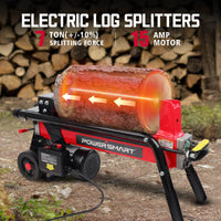 7-Ton 15Amp Electric Wood Log Splitter DB6407
