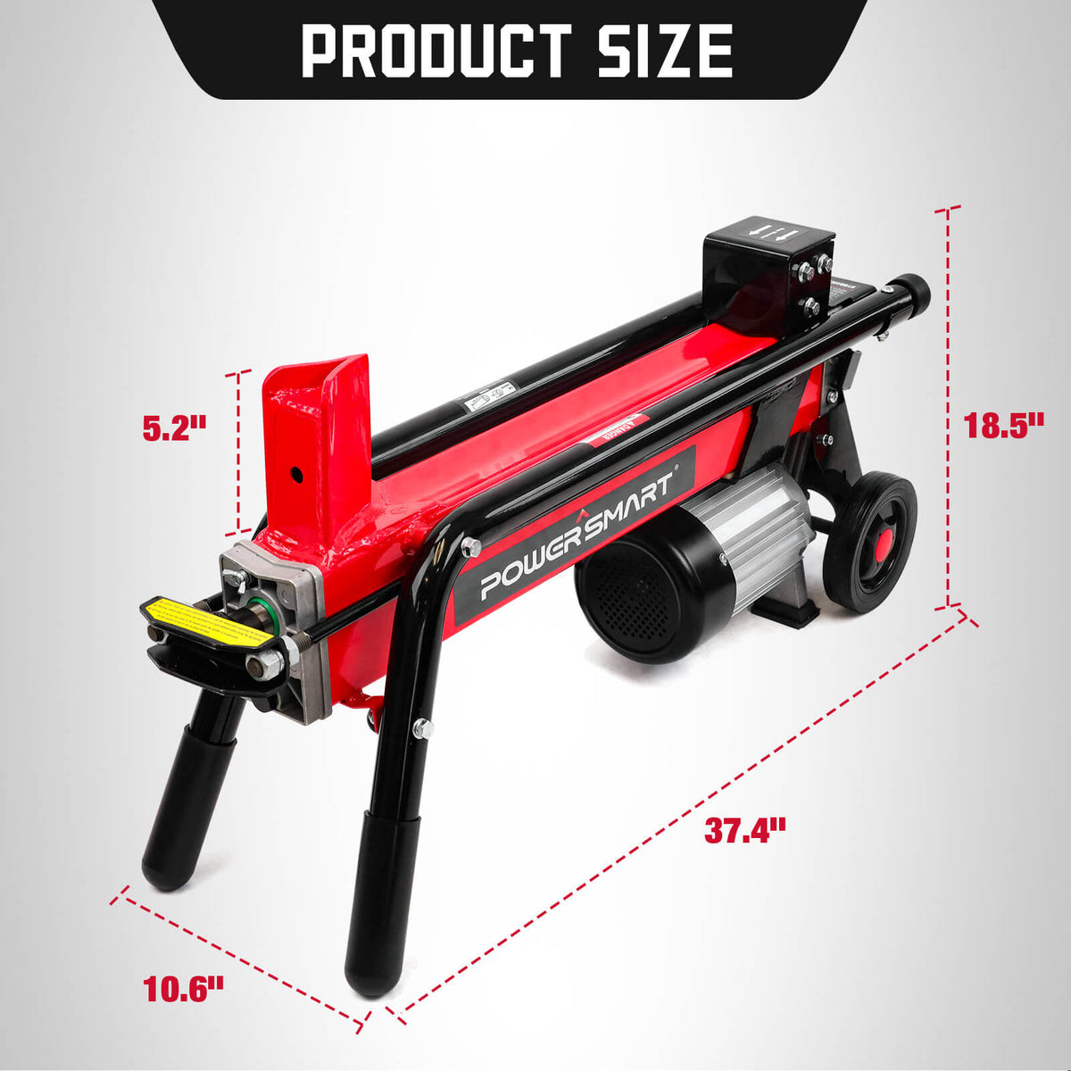 7-Ton 15Amp Electric Wood Log Splitter DB6407