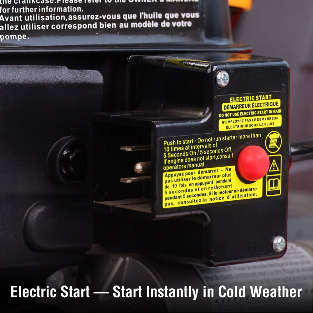 24'' 252cc Two Stage Self-Propelled Gas Snow Blower w/ Electric Start DB7109 (Web Exclusive)