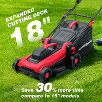 14" 15Amp Electric Corderd Push Lawn Mower DB8015