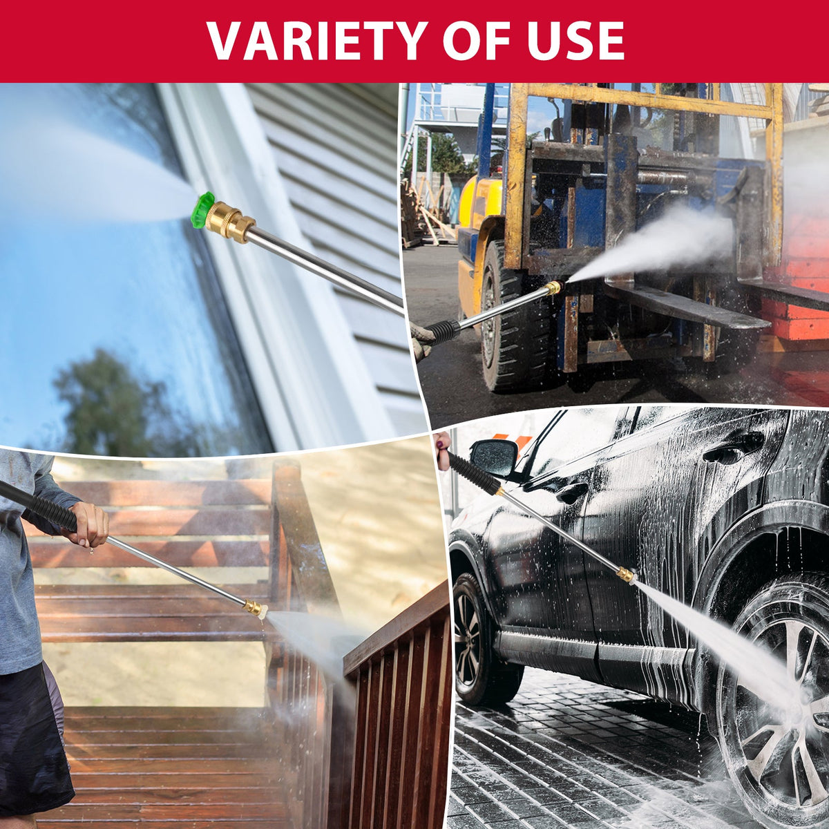 3400PSI 2.5GPM 212cc Gas Pressure Washer DL1034A