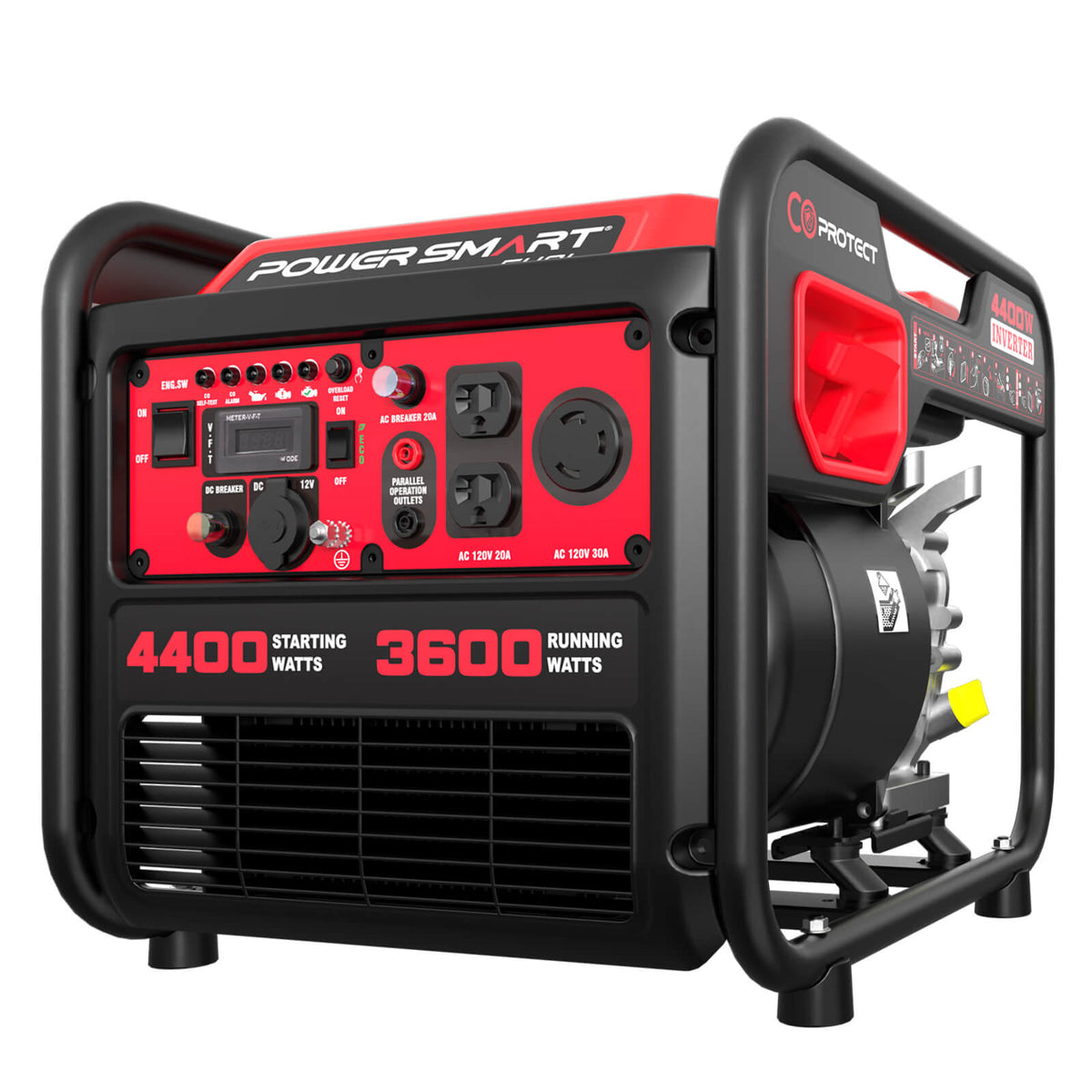 Preorder: 4400W Open Frame Inverter Generator w/ CO Alert DL5040-W