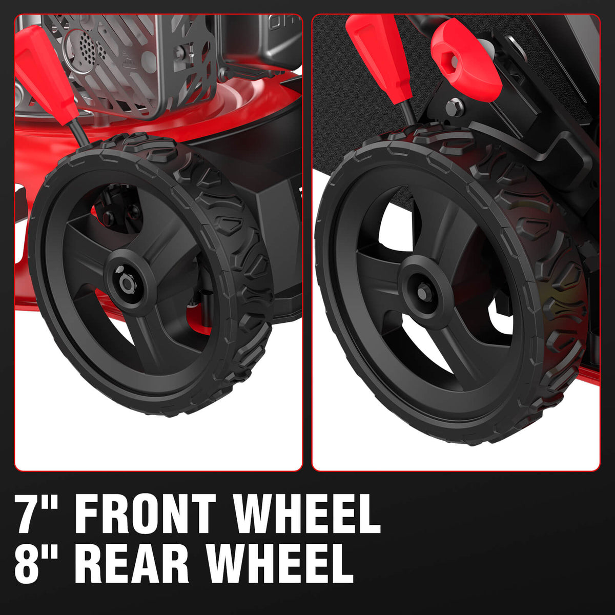 17" 144cc Gas Push 3-in-1 Lawn Mower DV8618P