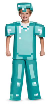 Diamond Armor Prestige Minecraft Child Costume