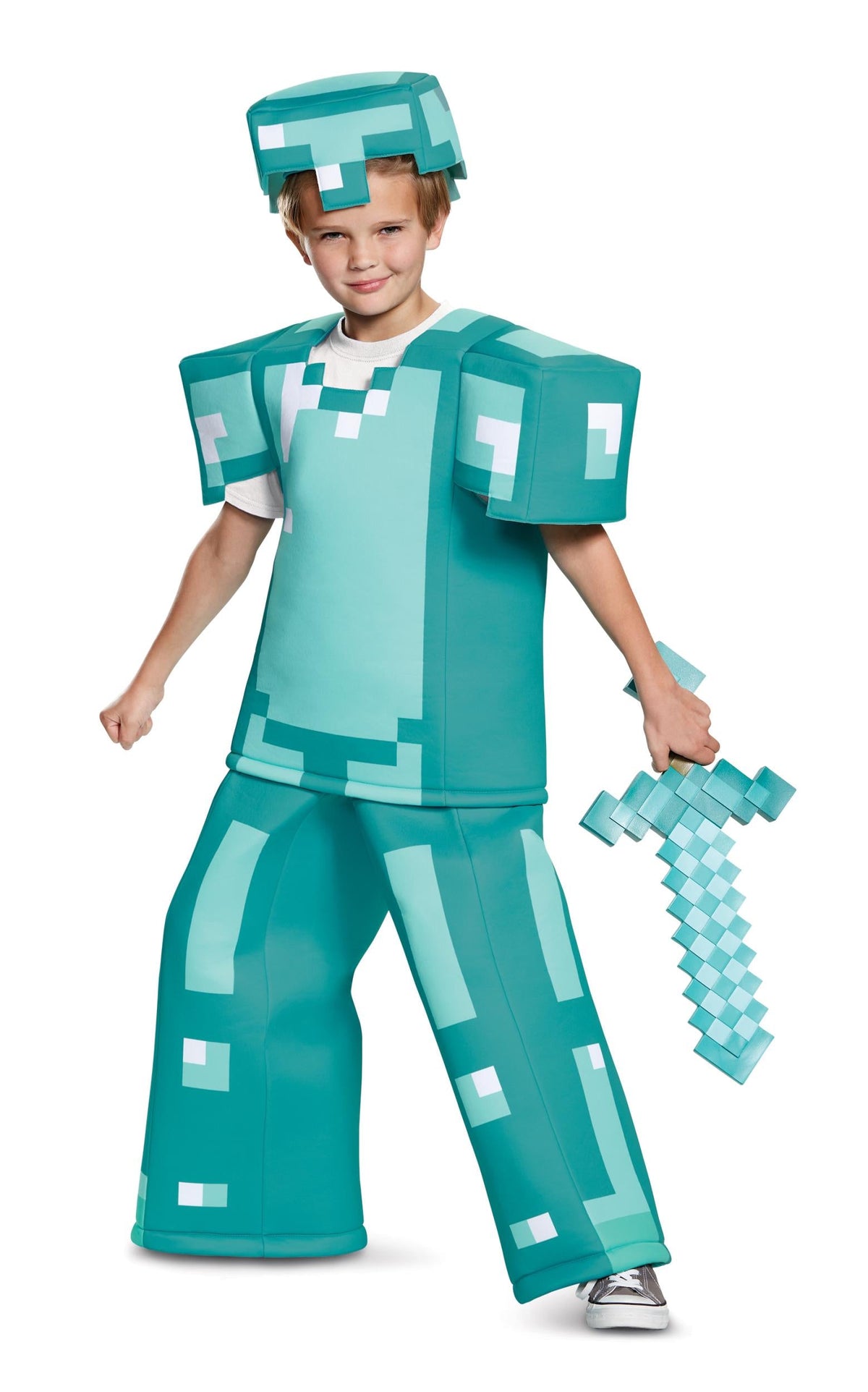 Diamond Armor Prestige Minecraft Child Costume