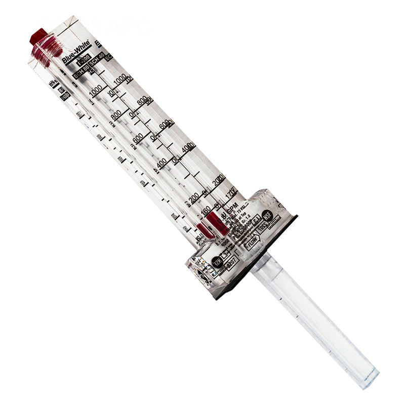 Flowmeter for 6" Pipe - 170 to 1100 GPM Horizontal Schedule 40