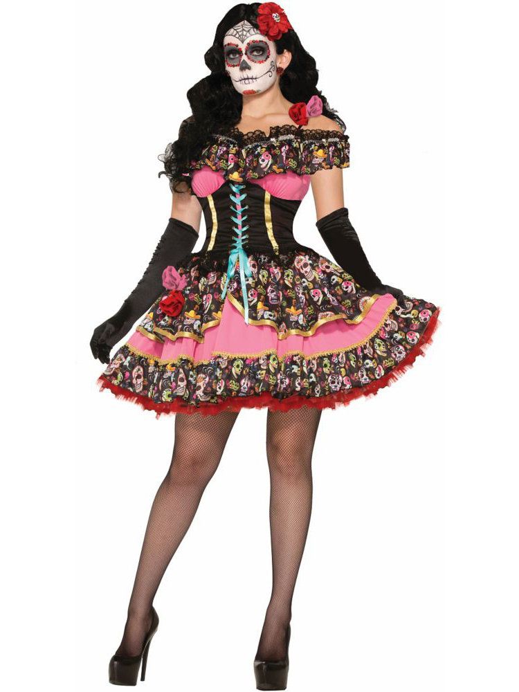 Day of the Dead Senorita Costume - Adult