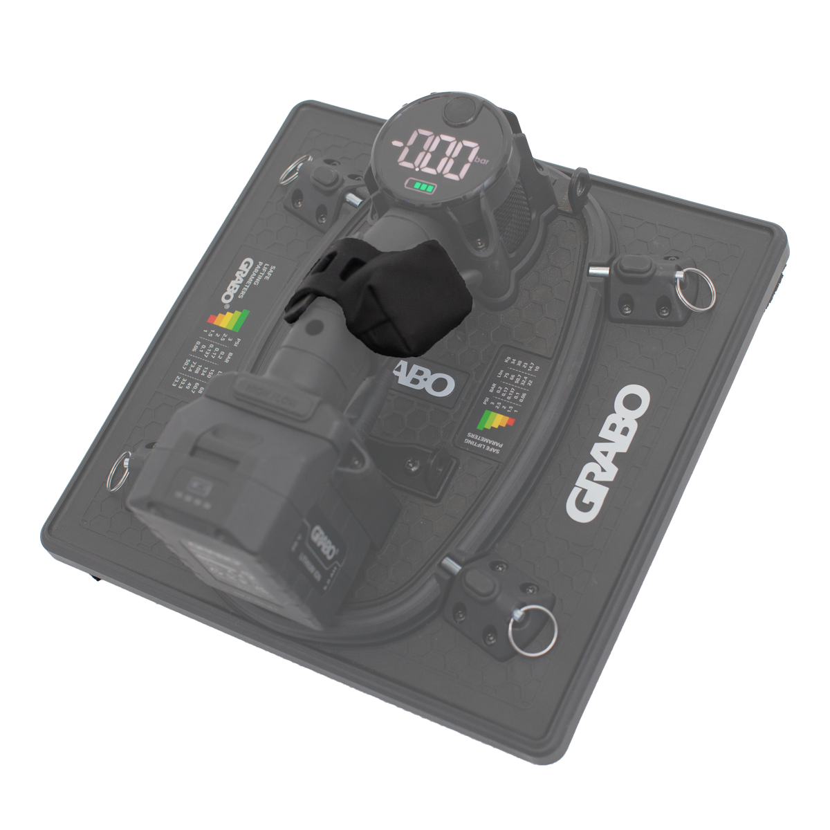 GRABO HighFlow Wireless Remote Keyfob, 30m Range