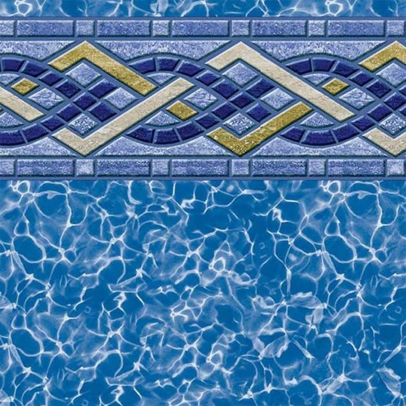GLI 15'x26' Oval 52" Unibead Brighton Prism Above Ground Pool Liner