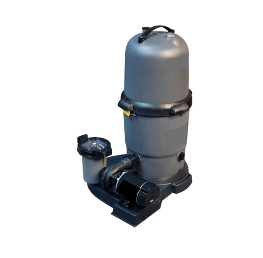 Genesis 100 Sq Ft Cartridge Filter with 2 HP Pump, GP52051473S, 3-Year Warranty