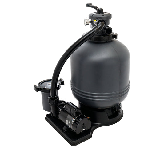 Genesis 19" Sand Filter with 1 HP Pump, GP52053373S, 3-Year Warranty