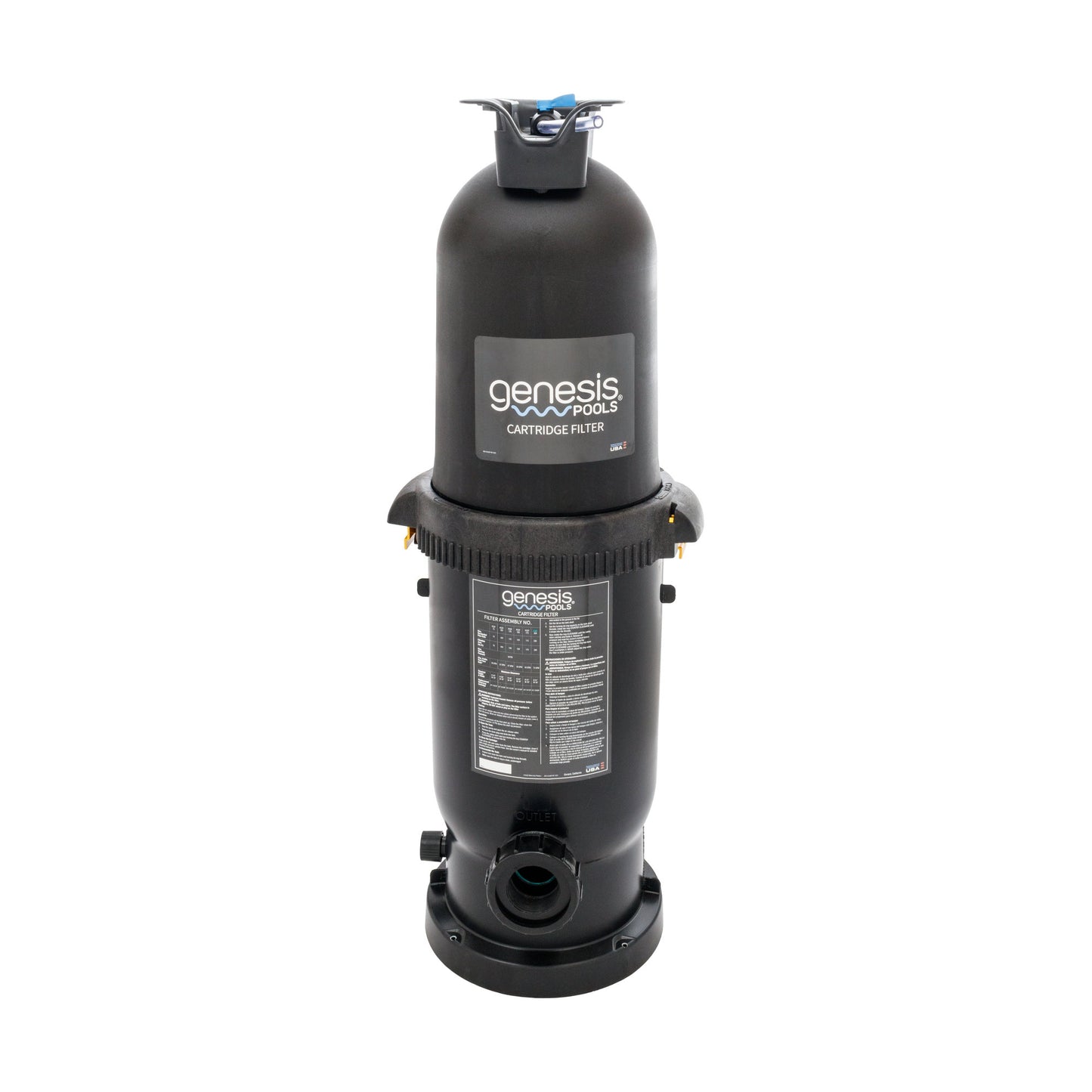 Genesis 200 Sq Ft Cartridge Filter, GPPCCF200, 3-Year Warranty