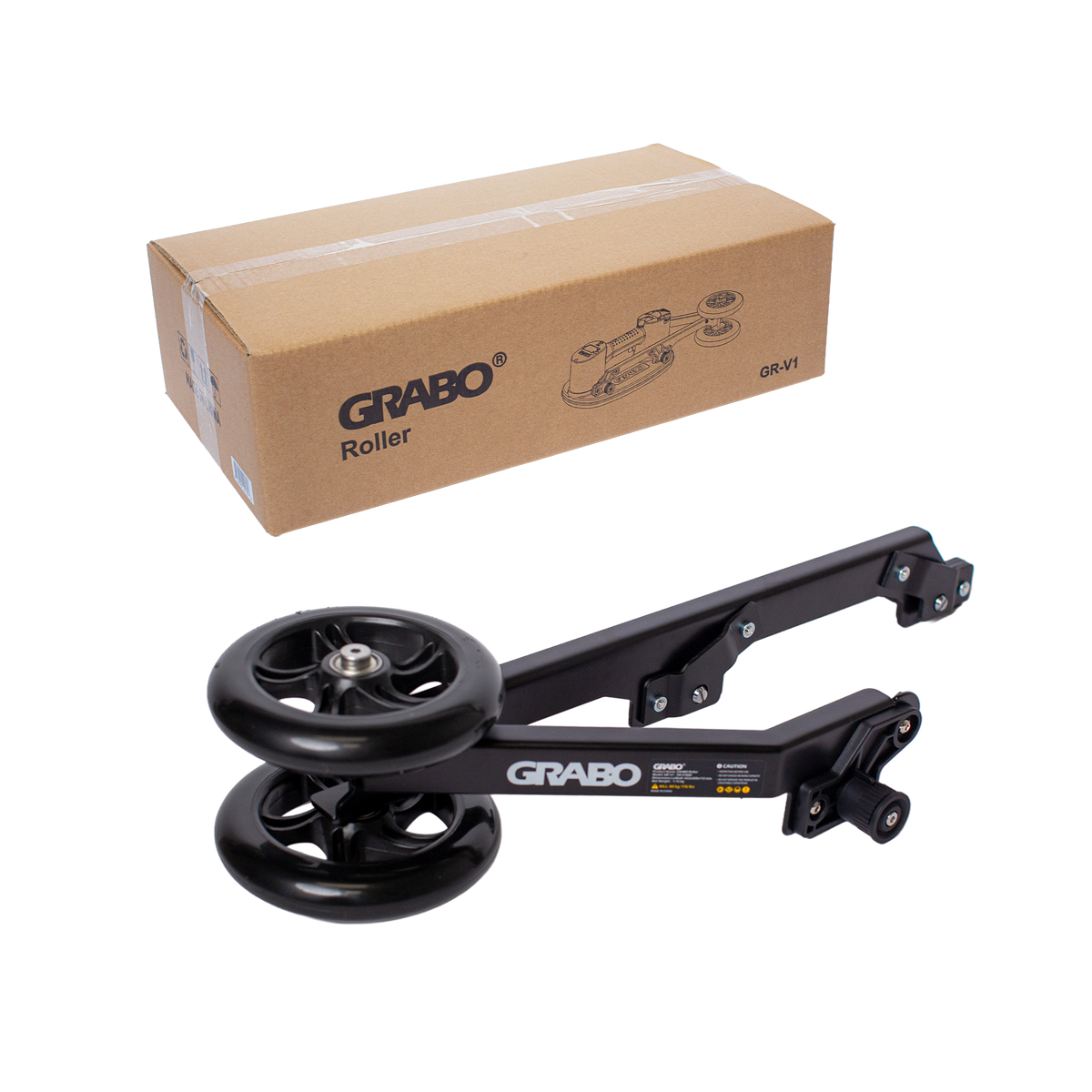 GRABO Roller Wheel Attachment for Slab and Panel Work
