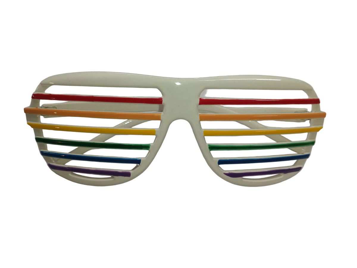 Rainbow Aviator Shutter Glasses