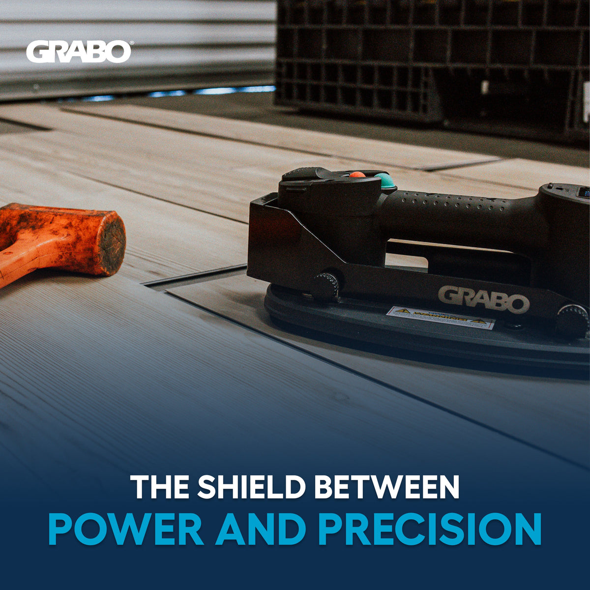 GRABO Impact Plate Hammer Shield