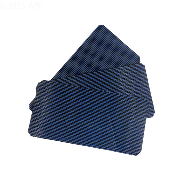 Loop-Loc Cover Patch, Blue Mesh, 4" x 8" Self Adhesive, 3/pk, LLMPKB