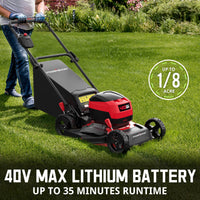 40V 17'' Cordless Lawn Mower & 40V Leaf Blower Combo Kit MB2480C
