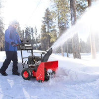 24'' 212cc Two Stage Gas Snow Blower w/ Electric Start MB7109A