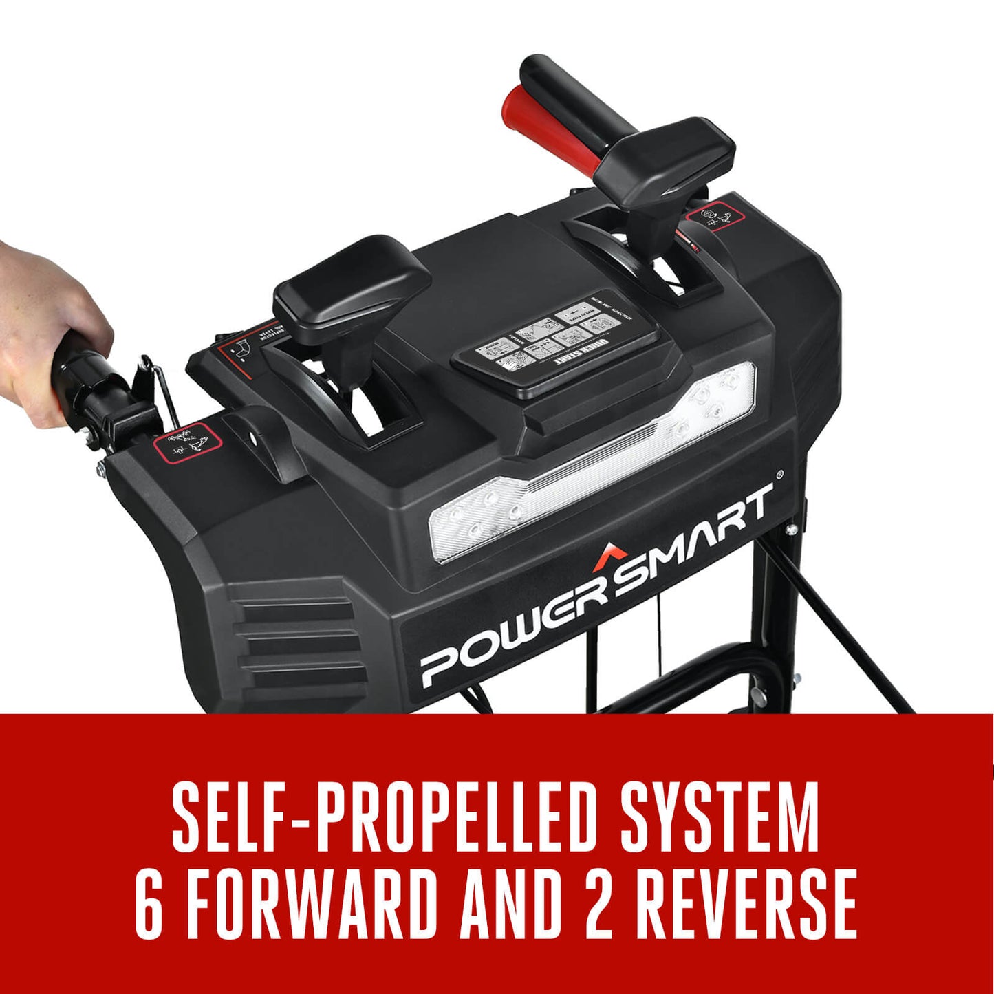 24'' 212cc Two Stage Gas Snow Blower w/ Electric Start MB7109A