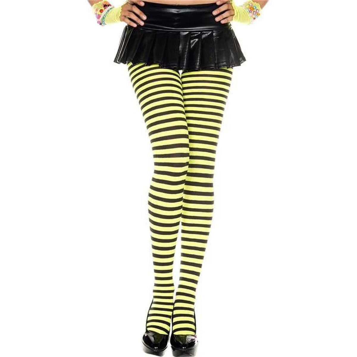 Fine Tights Striped Tights For Women