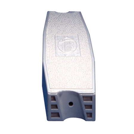 White ABS Slope Tread Pool Ladder with Hardware - 25" x 5"