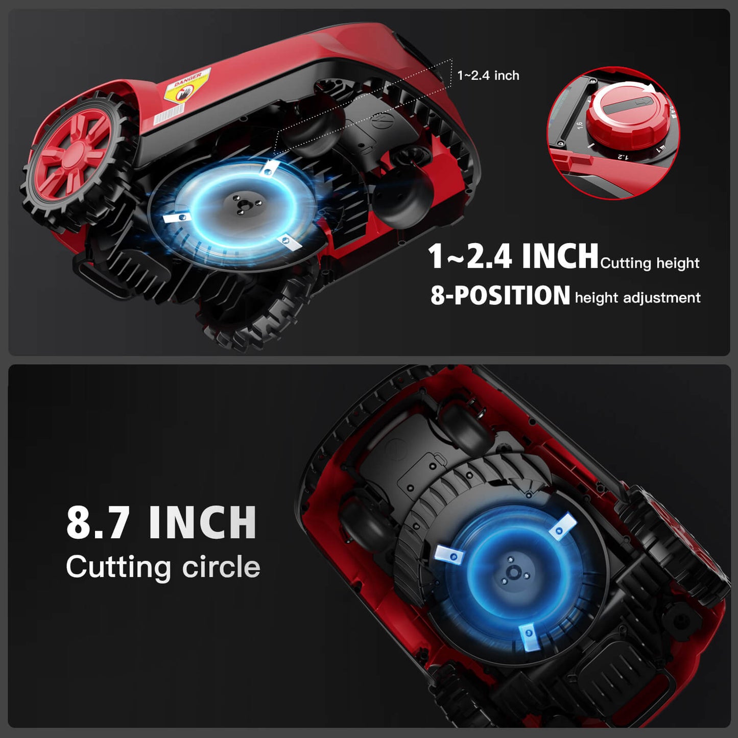 20V Robotic Lawn Mower PDL08A