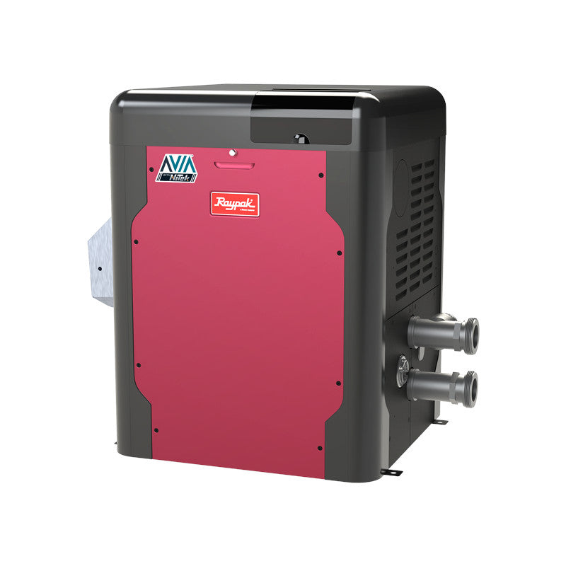 Raypak AVIA 264K BTU Natural Gas Pool Heater - NiTek Heat Exchanger