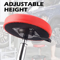 300 lb Rolling Mechanic Stool w/ Wheels, Garage & Shop Seat PS1101