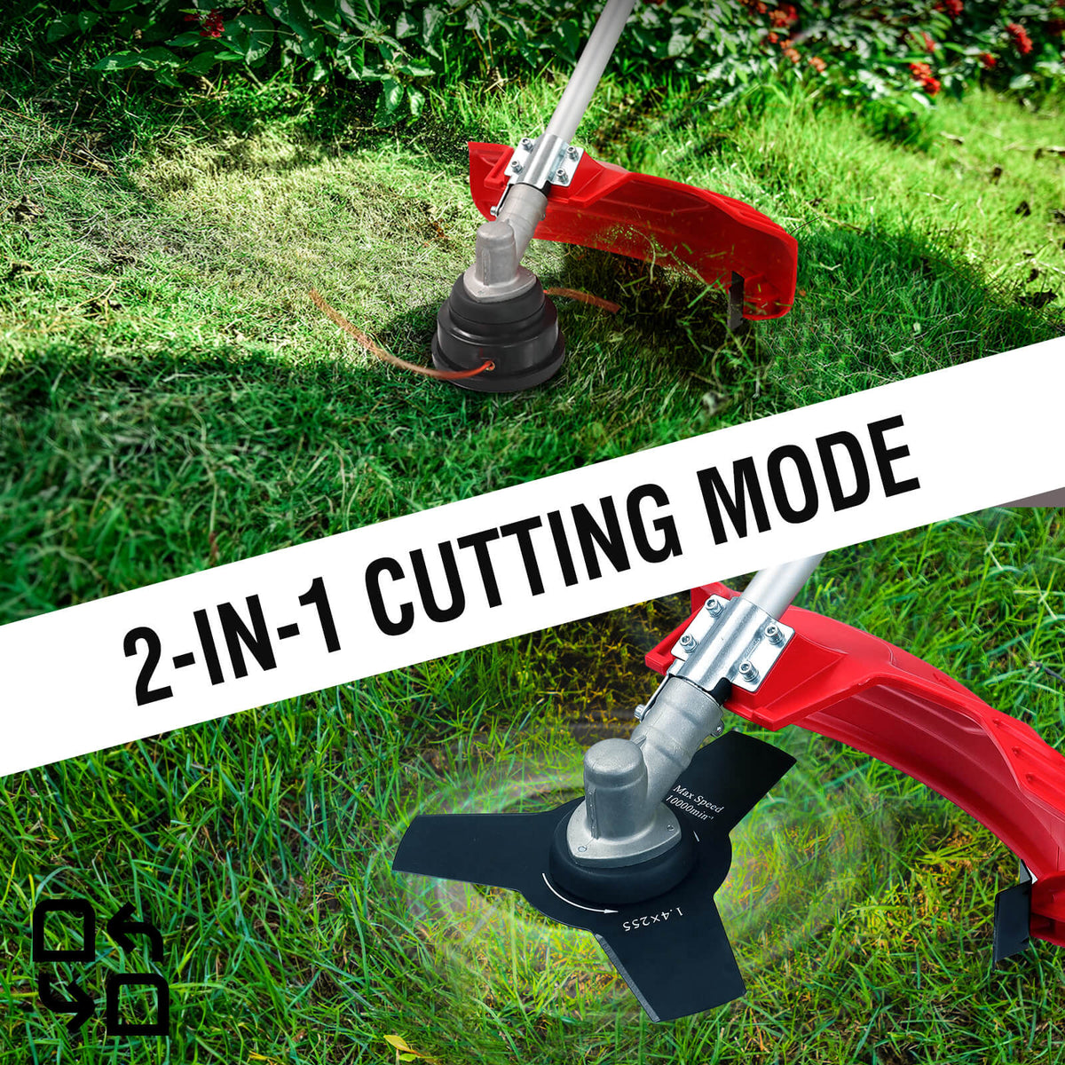 25.4cc 16" Gas String Trimmer & Edger PS4532