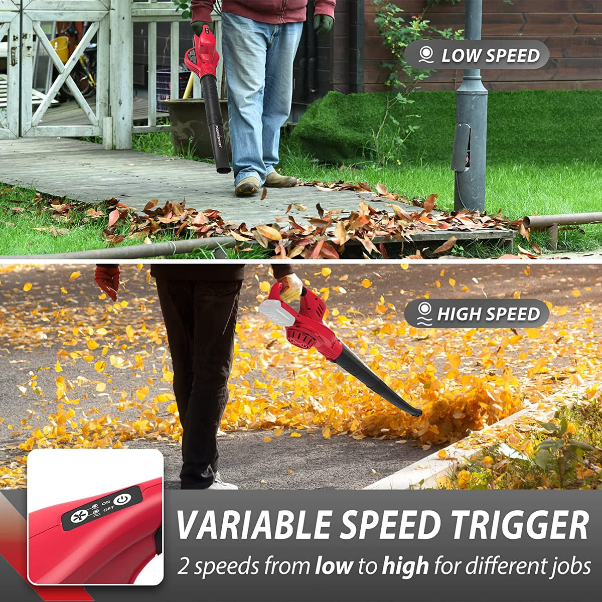 20V Cordless Leaf Blower Tool Only PS76102
