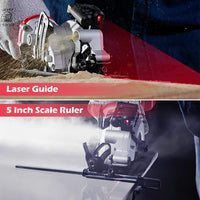 20V Mini Circular Saw Cordless with 4.0Ah Battery and Charger PS76138A