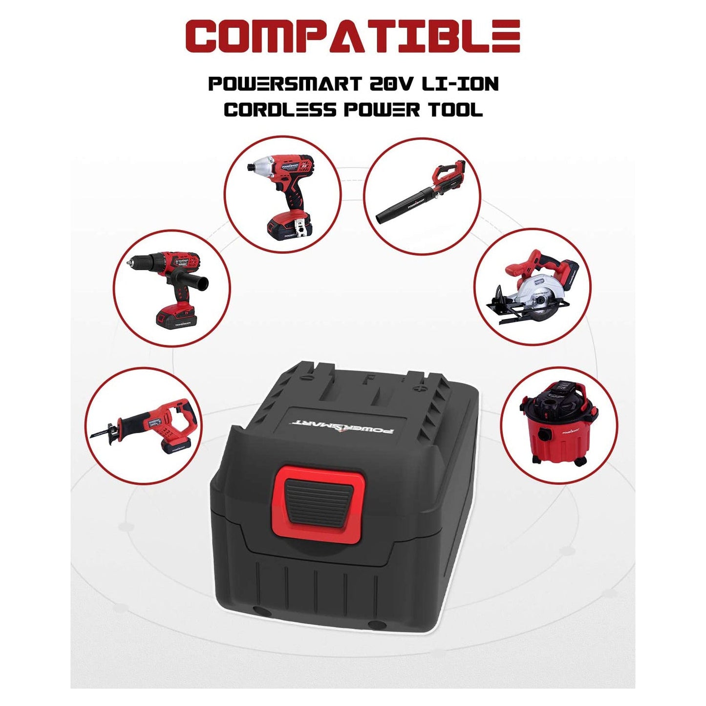 20V 4.0Ah Lithium-Ion Battery PS76440B