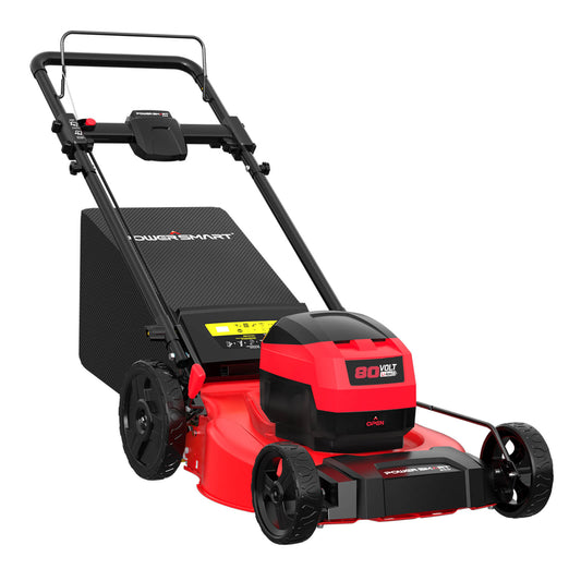 80V 21" Cordless Self-propelled Lawn Mower w/ 6Ah Battery & Charger PS76821SRB