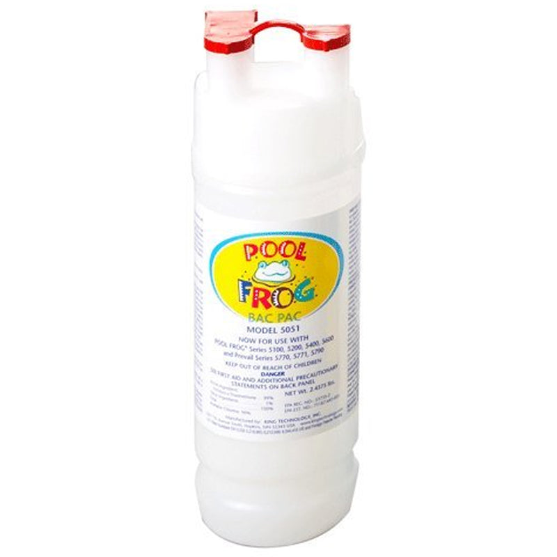 King Technology Pool Frog 01-03-5880 Bac Pac Chlorine Cartridge, 2.2 lb