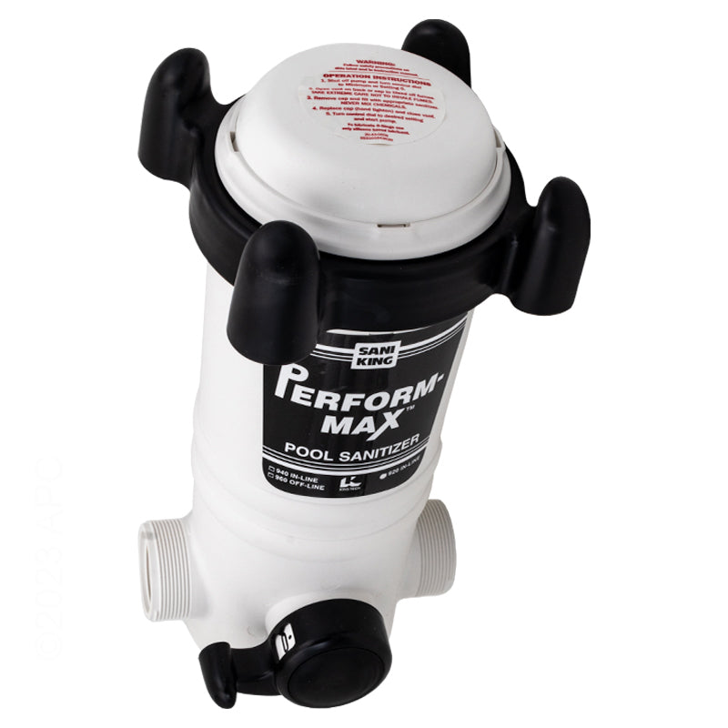 King Technology Perform-Max 920 Above Ground In-Line Chlorine/Bromine Feeder