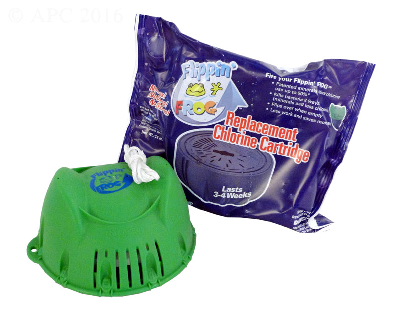 King Technology Flippin' Frog Mineral + Chlorine Sanitizer for Soft-Side Pools
