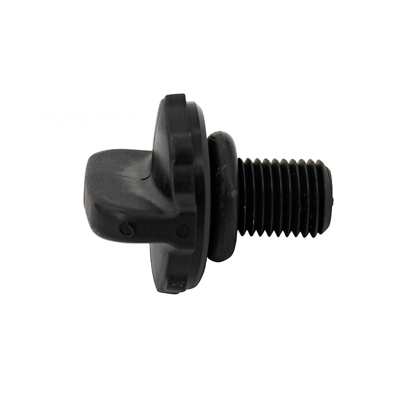 King Technology 01-22-9945 Pool Frog Air Bleed Knob with O-Ring, Black