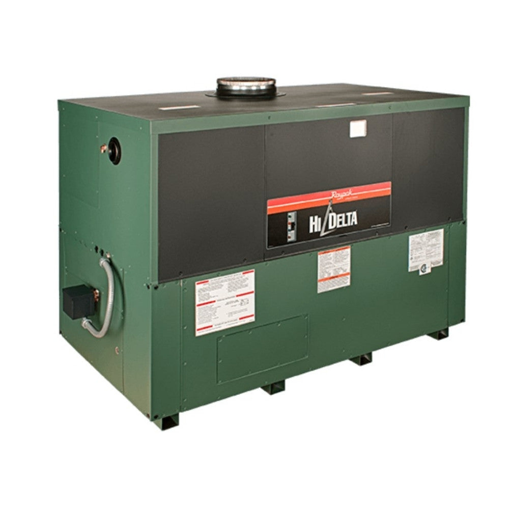 Raypak 016066 Hi Delta P-1262C Commercial Natural Gas Pool Heater, 1,260,000 BTU