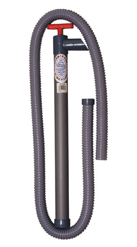 Thirsty-Mate 136PF6 Manual Hand Bilge Pump, 36 in, 13 GPM, with 72 in Hose