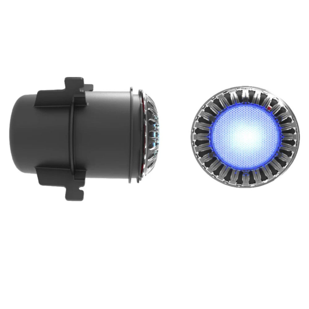 Spa Electrics Atom 3" Nicheless White 4000K LED Light, Concrete Mount Kit, 100' Cable