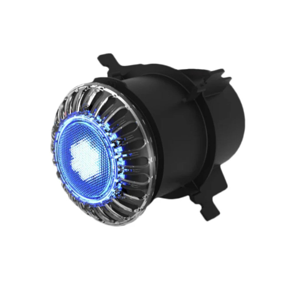 Spa Electrics Atom 3" Nicheless Multi-Color LED Light, Concrete Mount Kit, 150' Cable