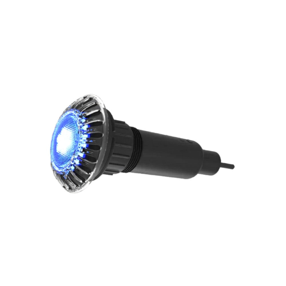 Spa Electrics Atom 3" Nicheless Blue LED Light, Fiberglass Mount Kit, 100' Cable