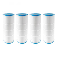 Hurricane HF7483-04 Replacement Filter Cartridge, 4-Pack, 81 Sq Ft for Hayward SwimClear C3025