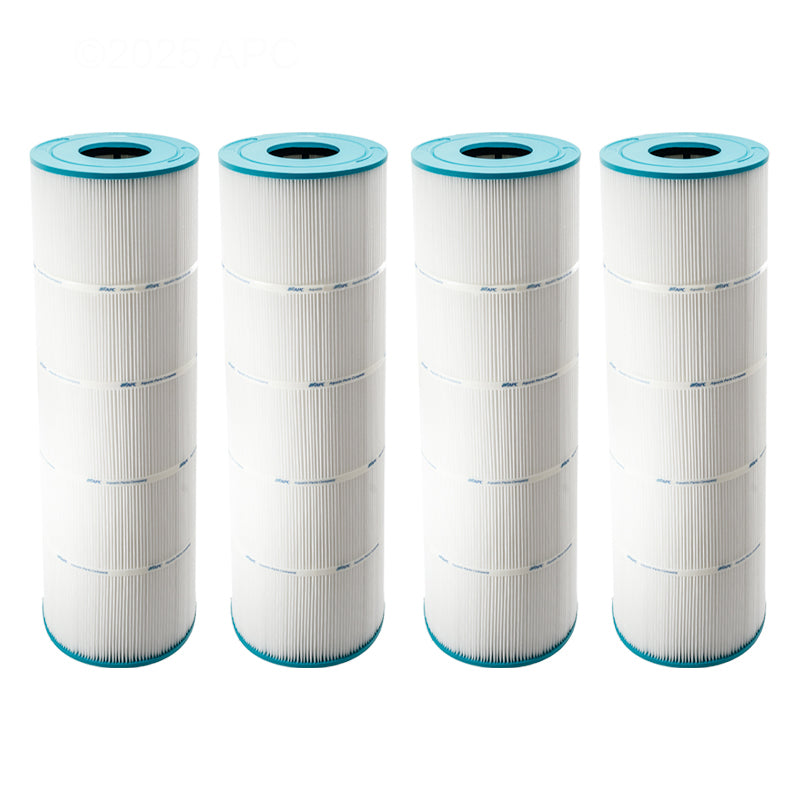 Hurricane HF7488-04 Replacement Filter Cartridge, 4-Pack, 106 Sq Ft for Hayward SwimClear C4025