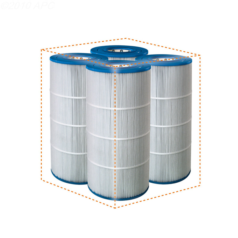 APC Cartridge 7IN X 14 1/8IN 56 SqFt Quad Pack HF7458-04 4/PACK 15601